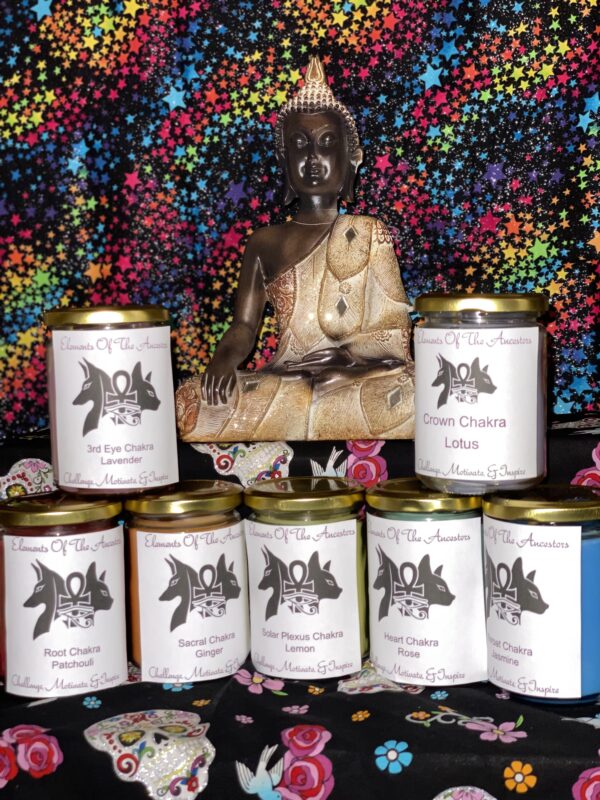 7 piece Chakra Candle Set - Image 4