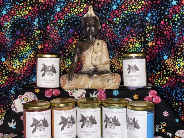 7 piece Chakra Candle Set