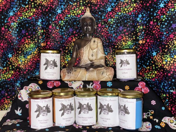 7 piece Chakra Candle Set - Image 2