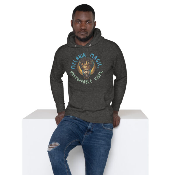 Melanin Magic, (Male) Hoodie - Image 3