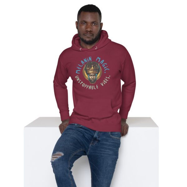 Melanin Magic, (Male) Hoodie - Image 2