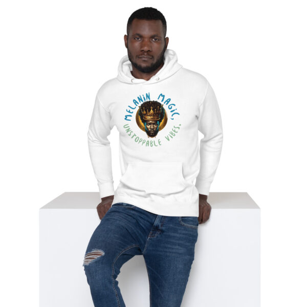 Melanin Magic, (Male) Hoodie - Image 9