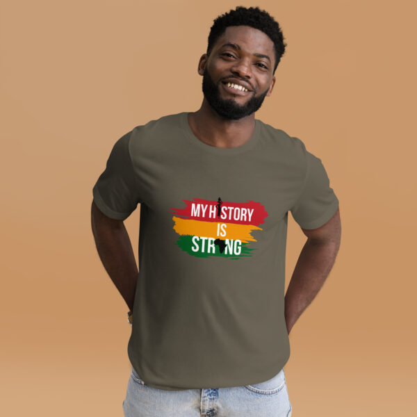 My History Is Strong Unisex t-shirt