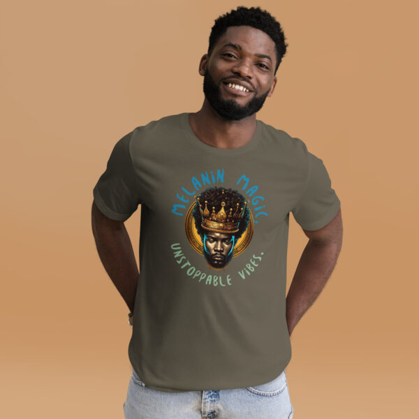 Melanin Magic, (Male) t-shirt - Image 8