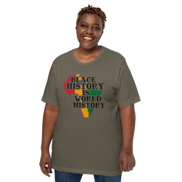 Black History World History Unisex t-shirt - Image 8