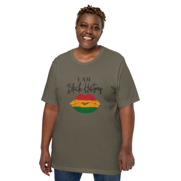 I am Lips Black History Unisex t-shirt - Image 7