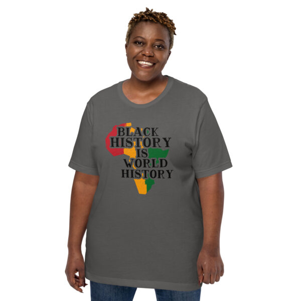 Black History World History Unisex t-shirt - Image 5