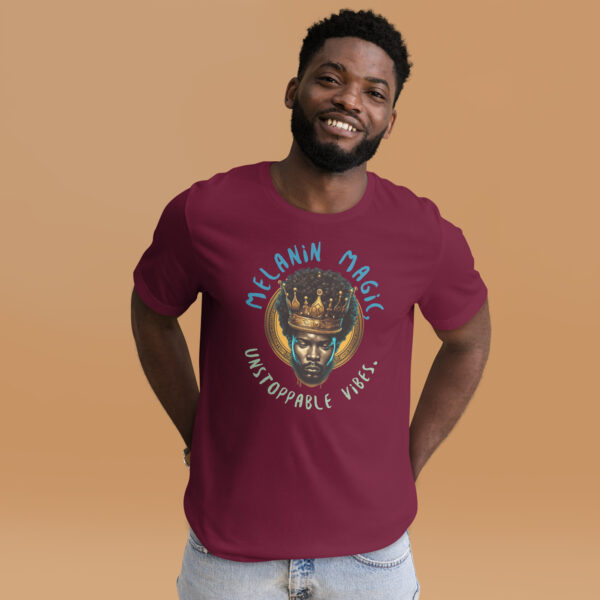 Melanin Magic, (Male) t-shirt - Image 4