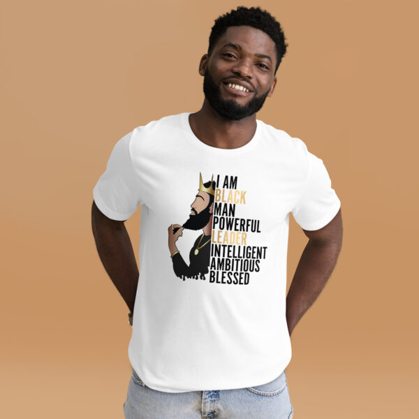 Powerful Black King Unisex t-shirt