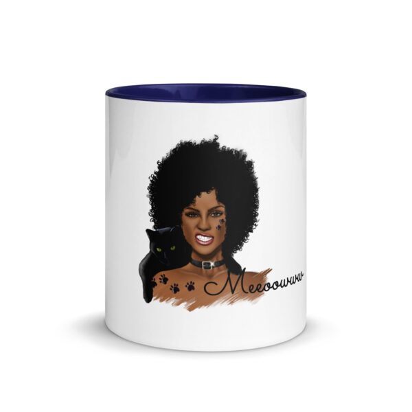 Meeoowww Mug with Color Inside - Image 8