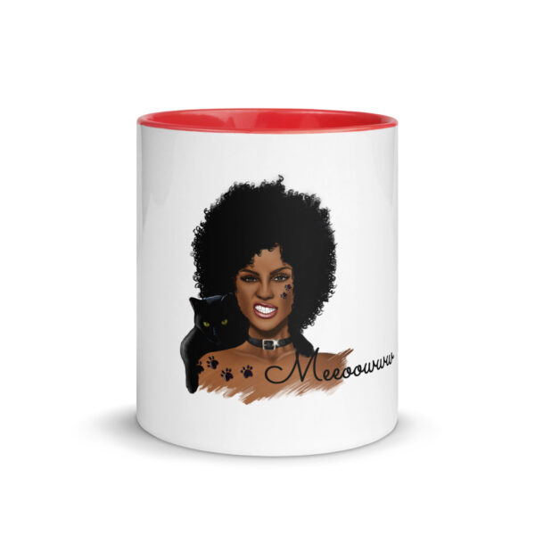 Meeoowww Mug with Color Inside - Image 11